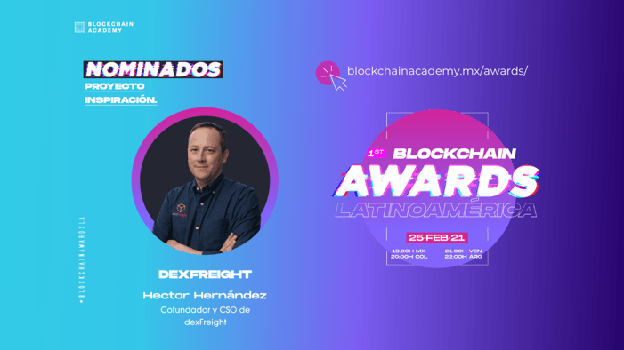 dexfreight blockchain awards 