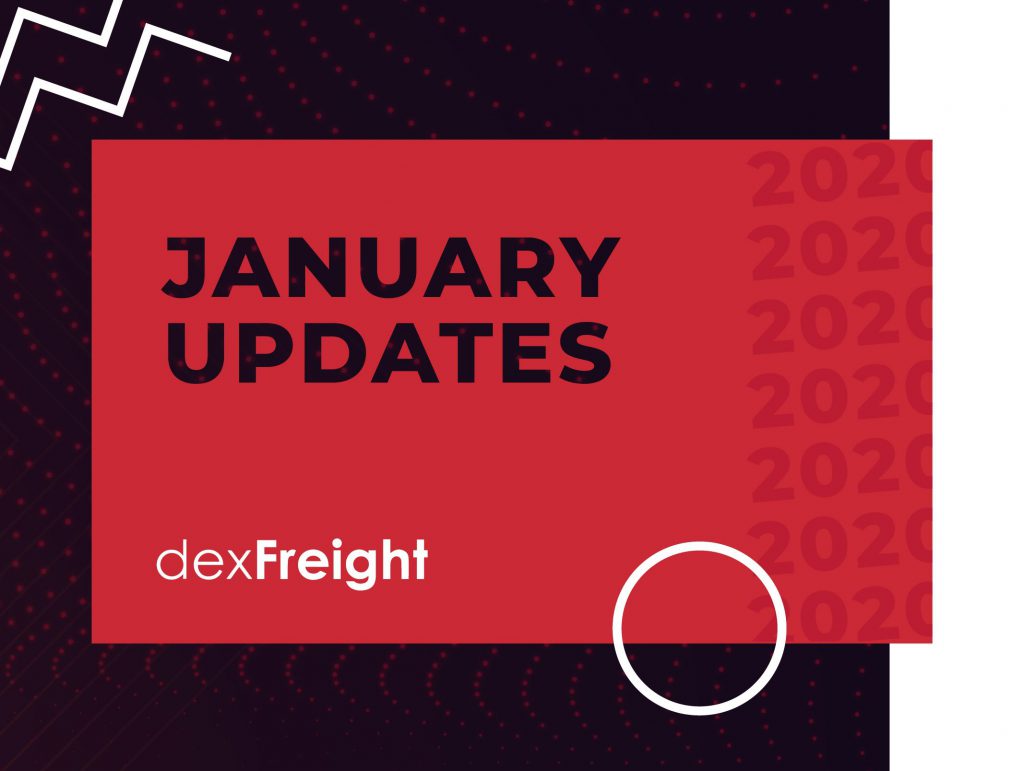 dexfreight updates january 2020