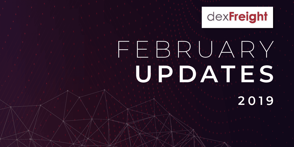 dexfreight updates february 2018