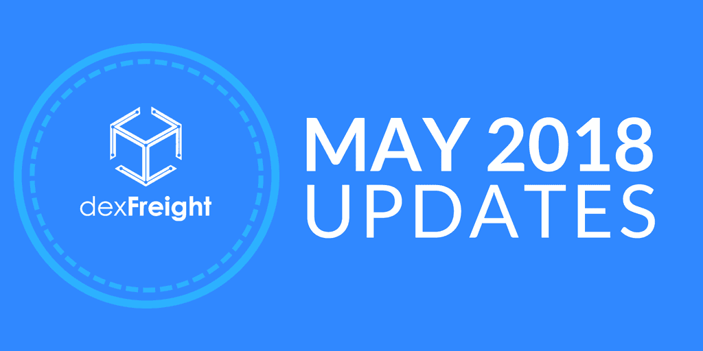 dexfreight newsletter may 2018